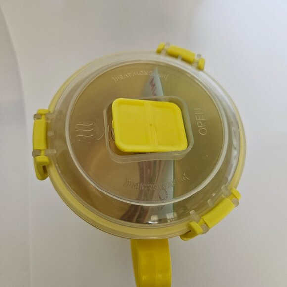 Sistema Soup To Go Style #1107 Medium Soup Mug 646 ml - Yellow NWT - Picture 8 of 13